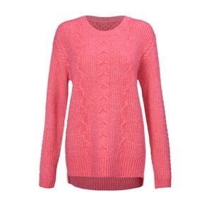CAbi Coral Cable Knit Women's Sweater